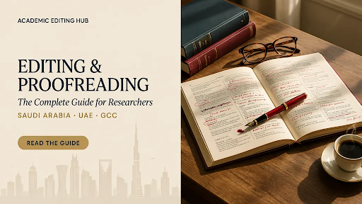 Editing and Proofreading: The Complete Guide for Researchers in Saudi Arabia, the UAE & the GCC