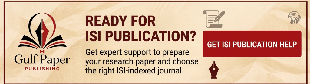 Get expert support to prepare your research paper and choose the right ISI-indexed journal.